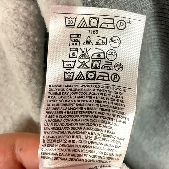 Banana Republic Gray Sweatshirt Material Open Cardigan Sz XS - Picture 4 of 5